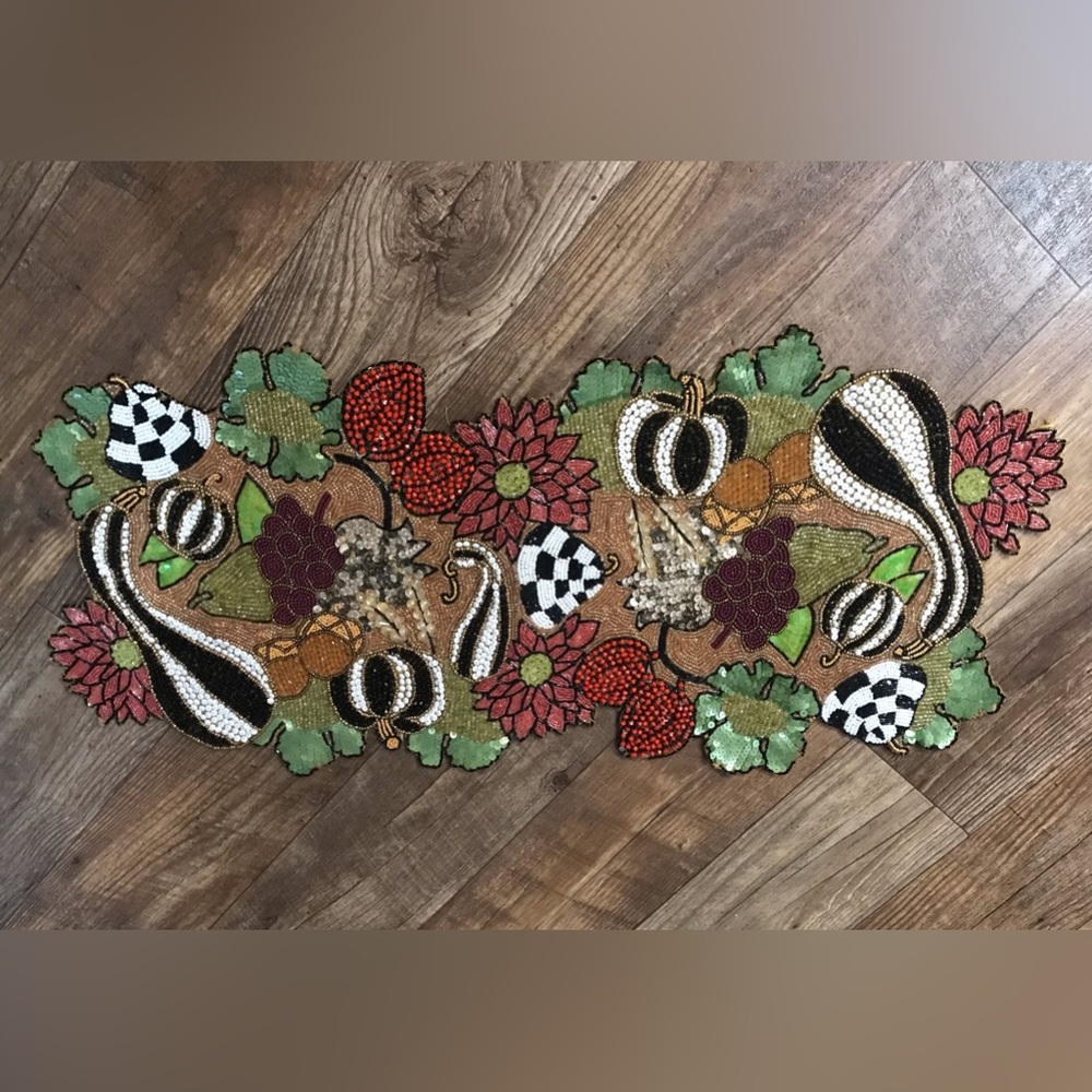 EUC Beaded Runner
